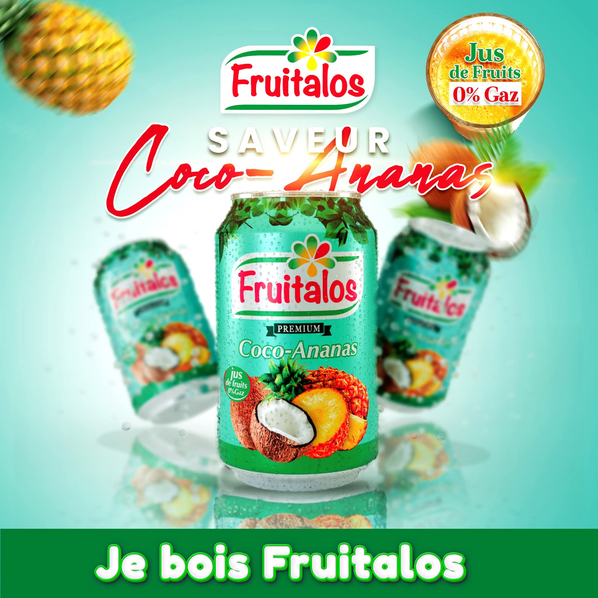 FRUITALOS COCO-ANANAS