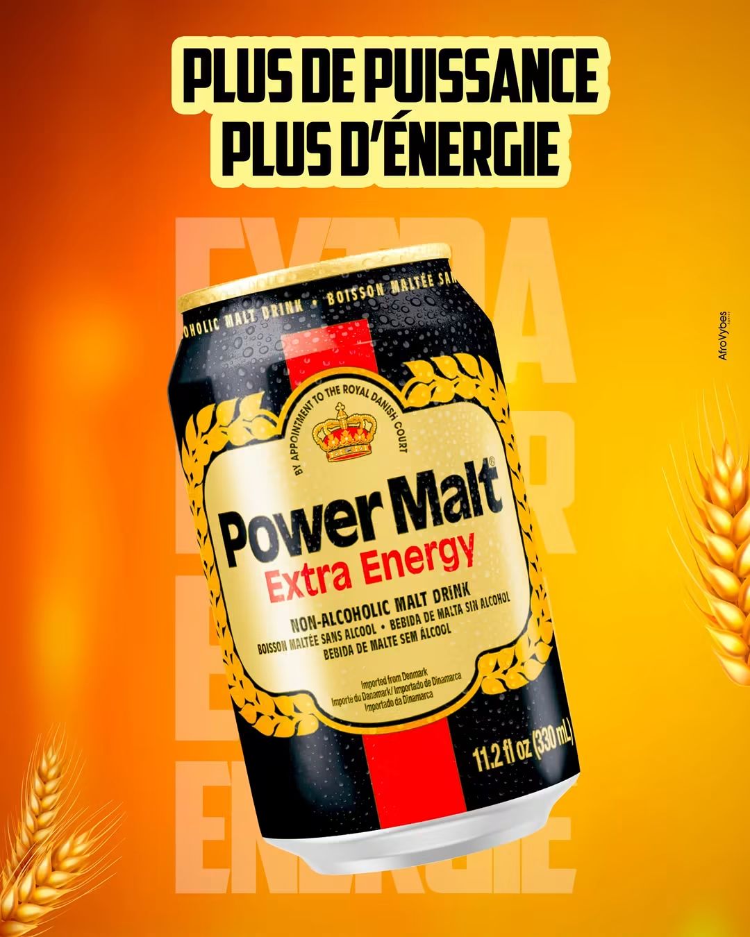 POWER MALT CANNETTE - EXTRA ENERGY