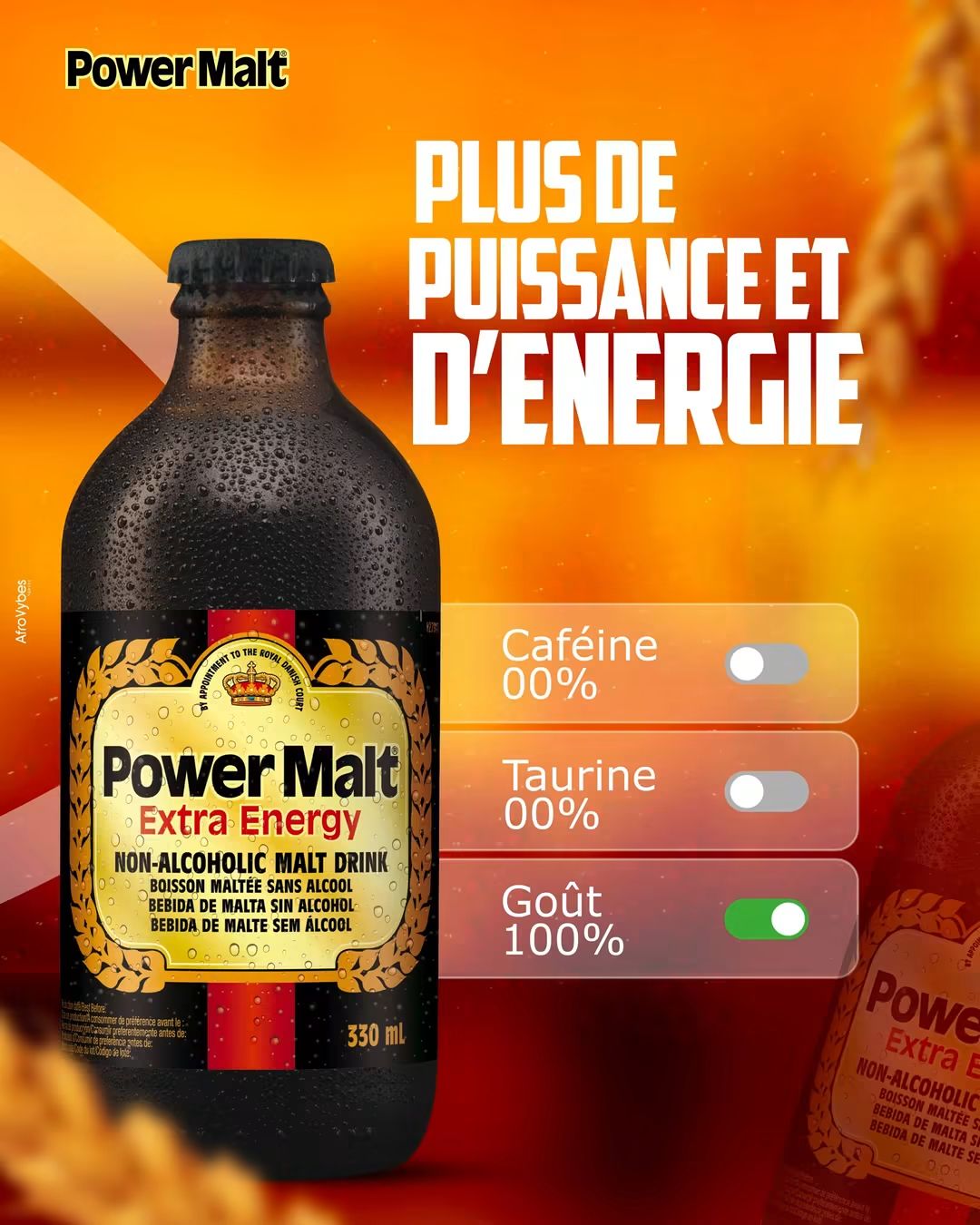 POWER MALT BOUTAILLE - EXTRA ENERGY